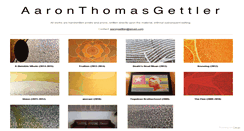 Desktop Screenshot of aaronthomasgettler.com